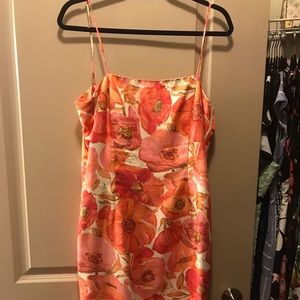 Ann Taylor Silk Floral Dress